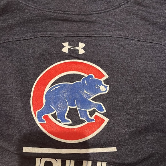 Under Armour Chicago Cubs Cowl Neck Sweatshirt - M - Picture 5 of 5